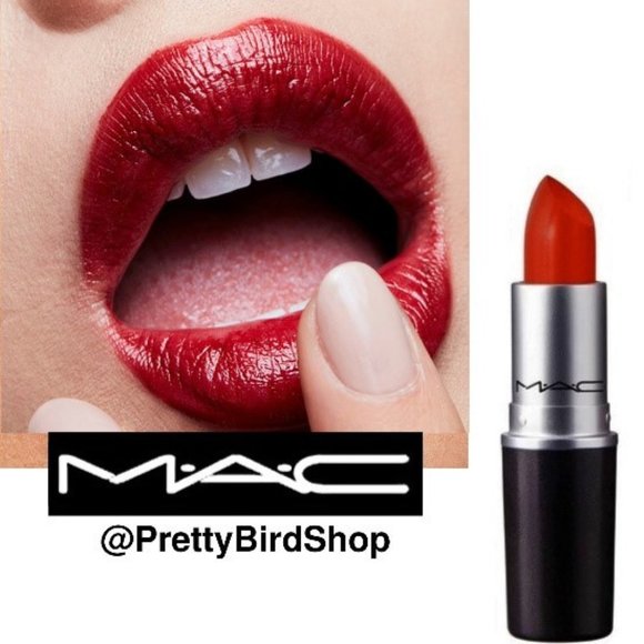 Last one! MAC DOZEN CARNATIONS 232 Lipstick NIB Cremesheen - Picture 4 of 7